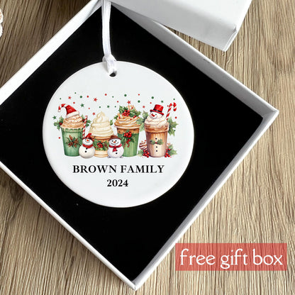 Baby First Christmas | Unicorn Baby Christmas Gift | Custom Unicorn Ornament | Girls Personalized Christmas | Princess Ornament