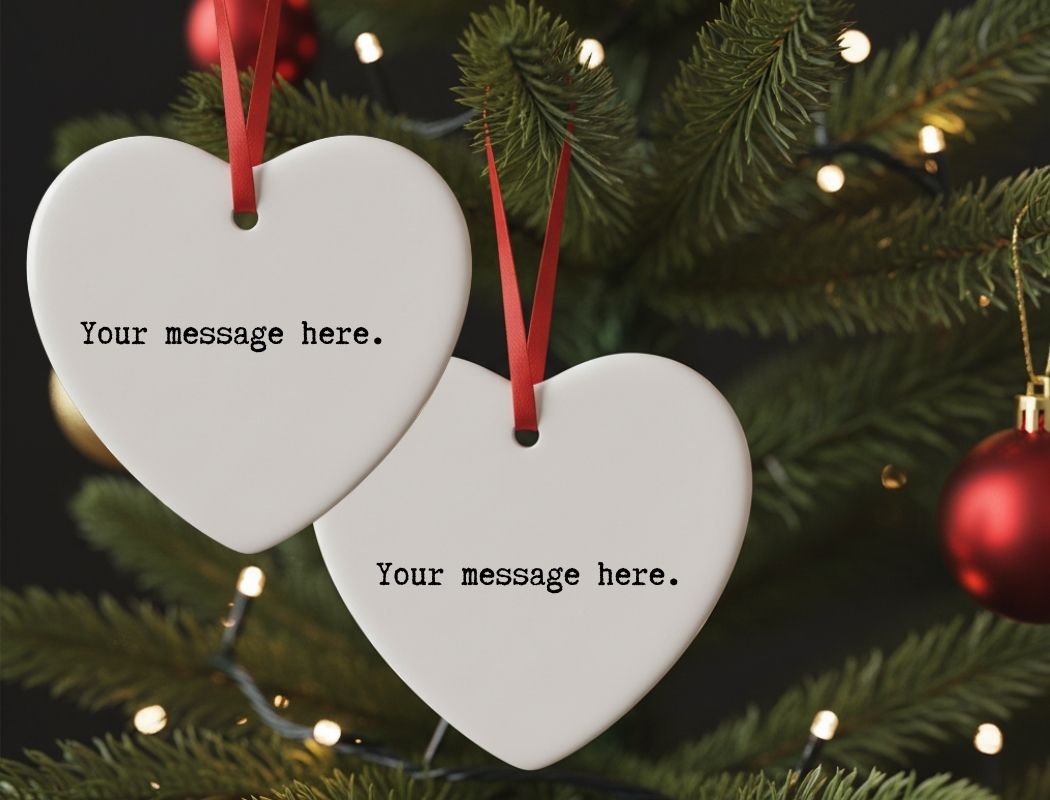 Personalized Ornament with Custom Message, Keepsake Gift for Friend - Image 11