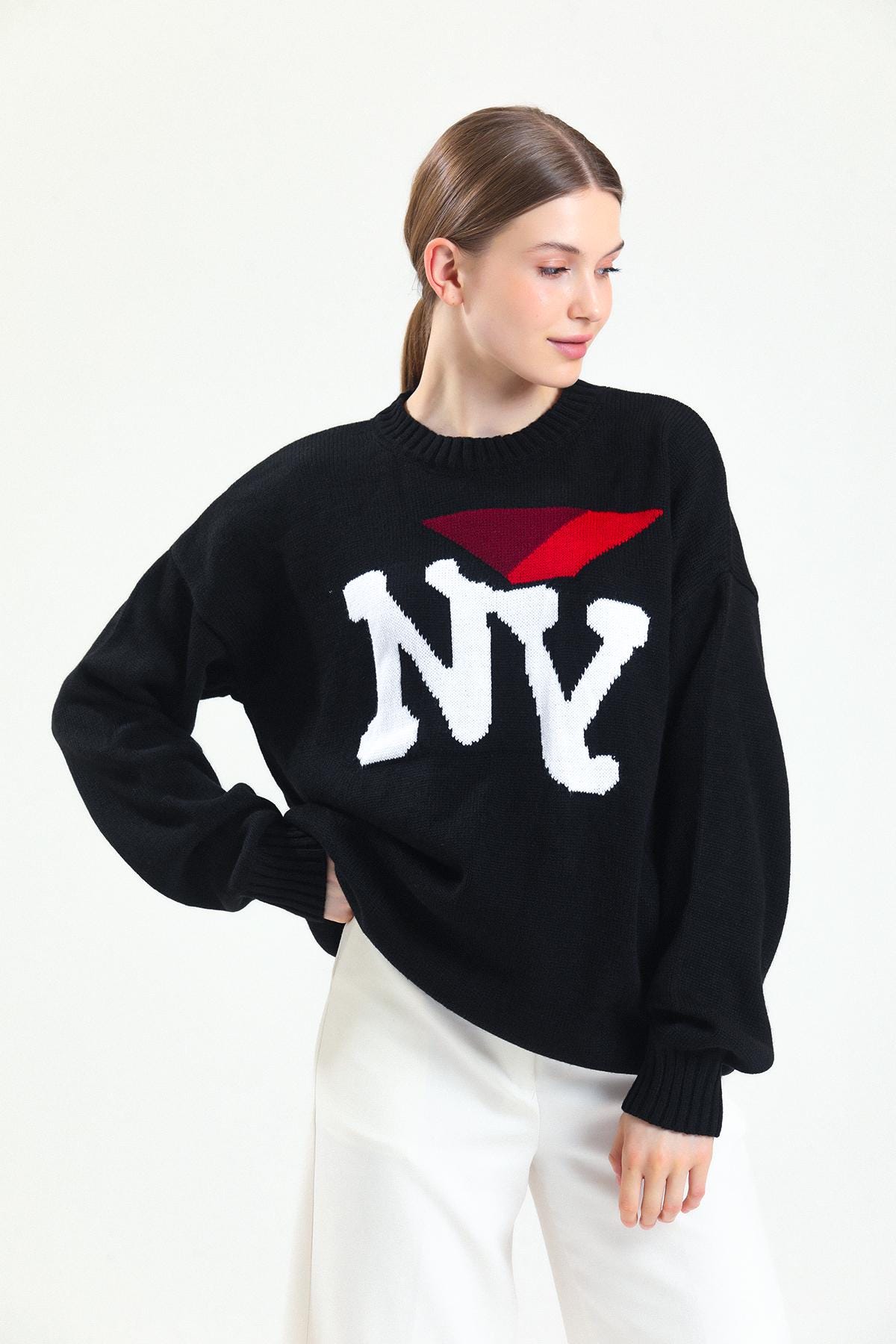 Black New York Sweatshirt: Unisex Boho Style - Image 7